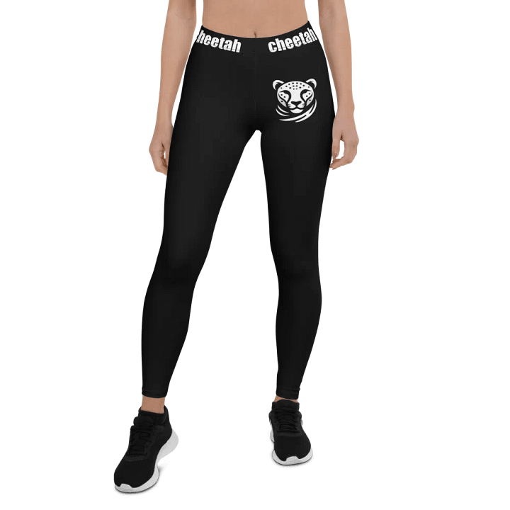 cheetah leggings black product image (1)