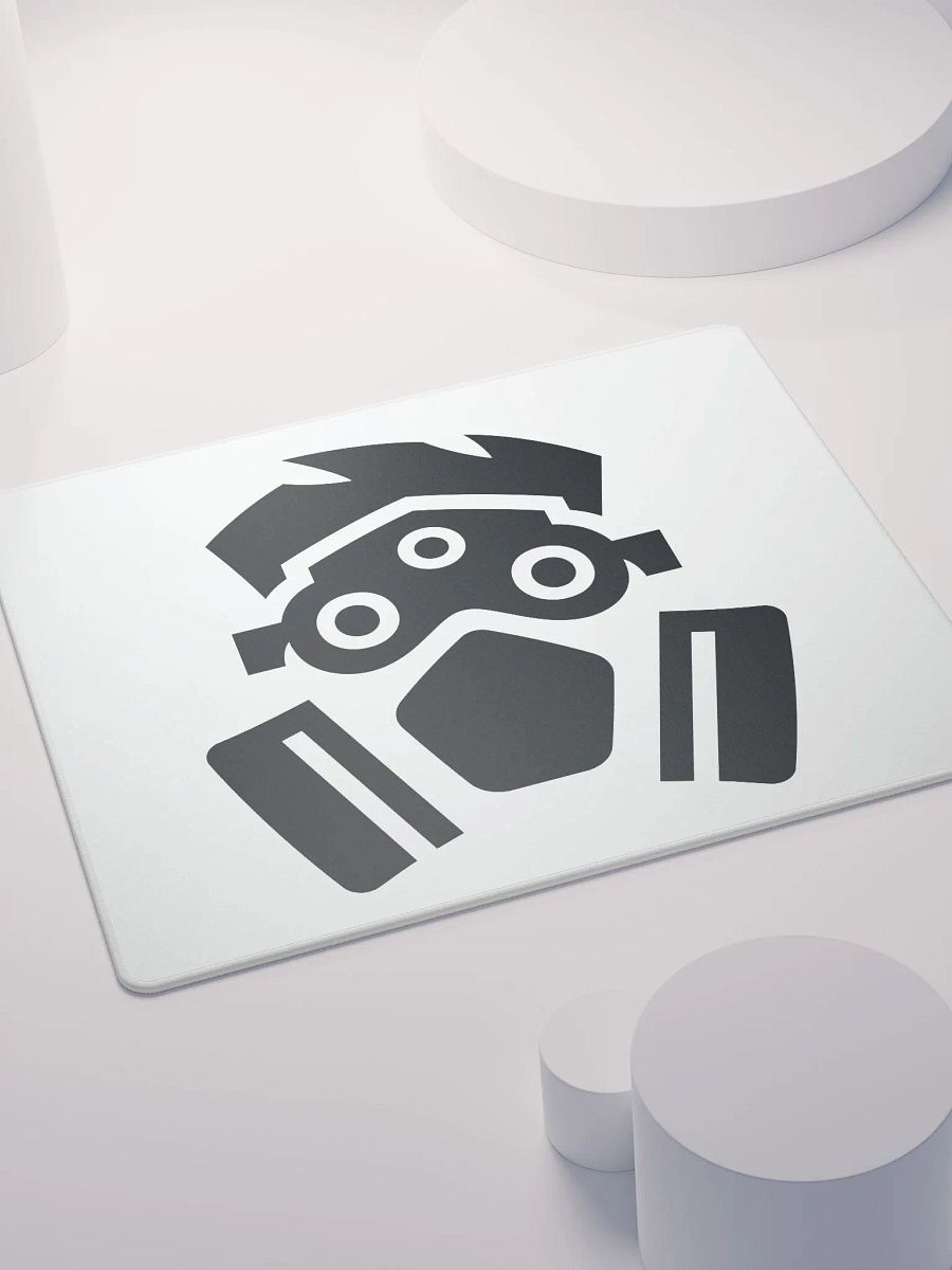 Minimalistic Gas Mask Mouse Pad product image (4)