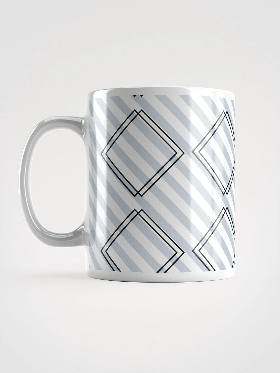Double Diamonds And Stripes - White Mug product image (17)