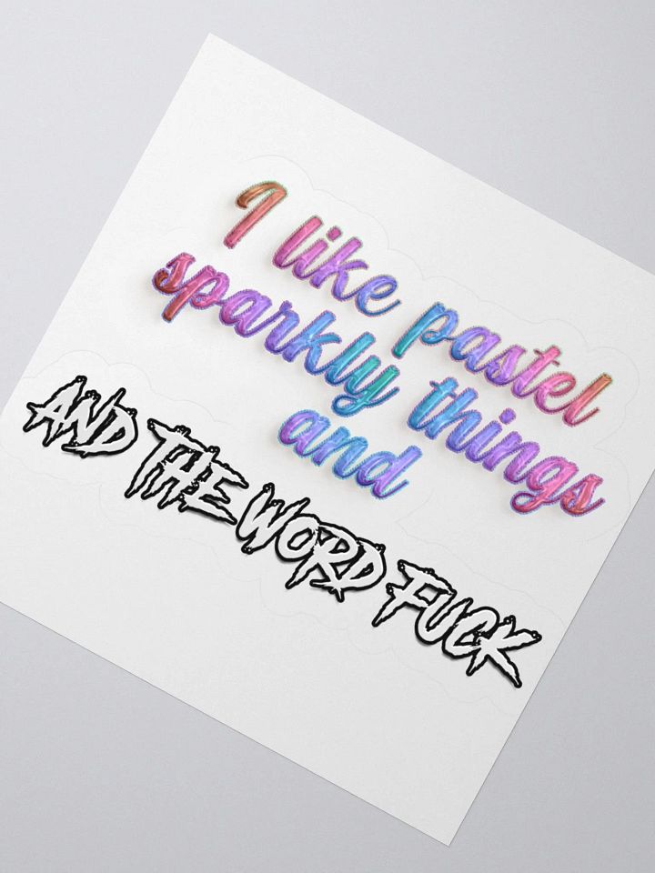 Sparkly Sticker product image (5)