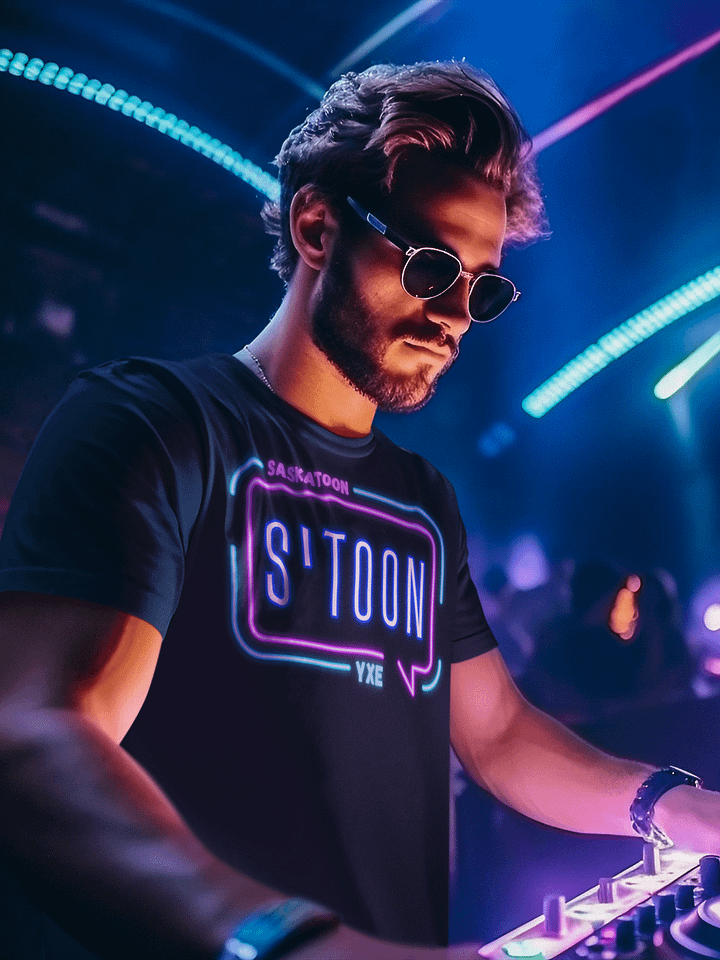 Neon Glow Stoon Cartoon Pop T-Shirt product image (1)
