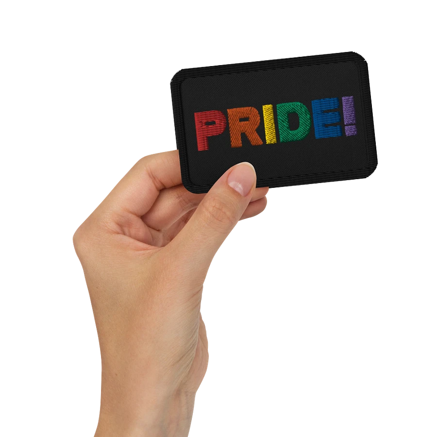 Rainbow Pride Embroidered Patch product image (2)