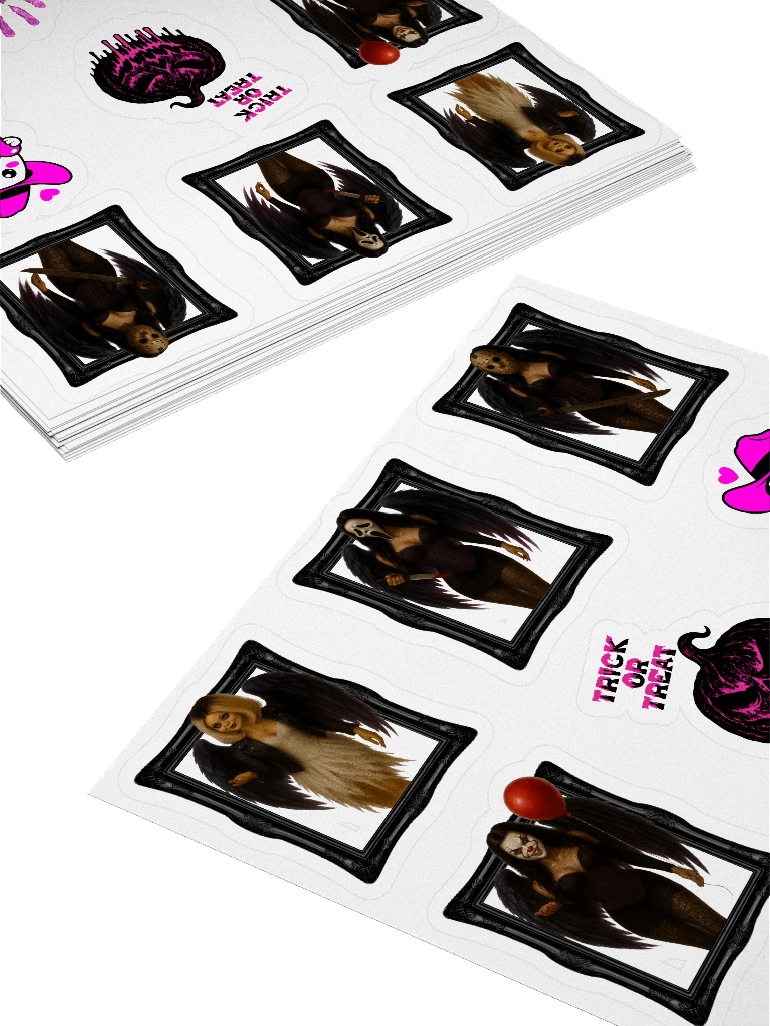 Angel's October Kiss Cut Stickers Set product image (4)