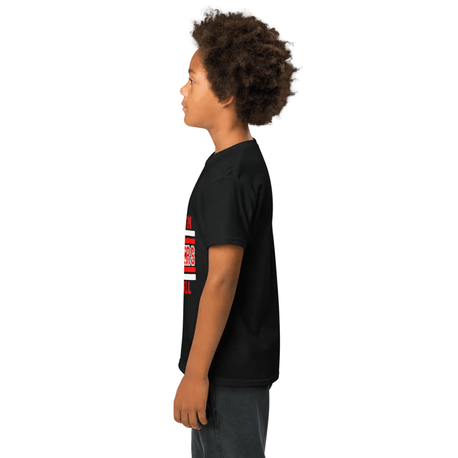 Youth Brockton Blazers Softball Tee - Black product image (2)