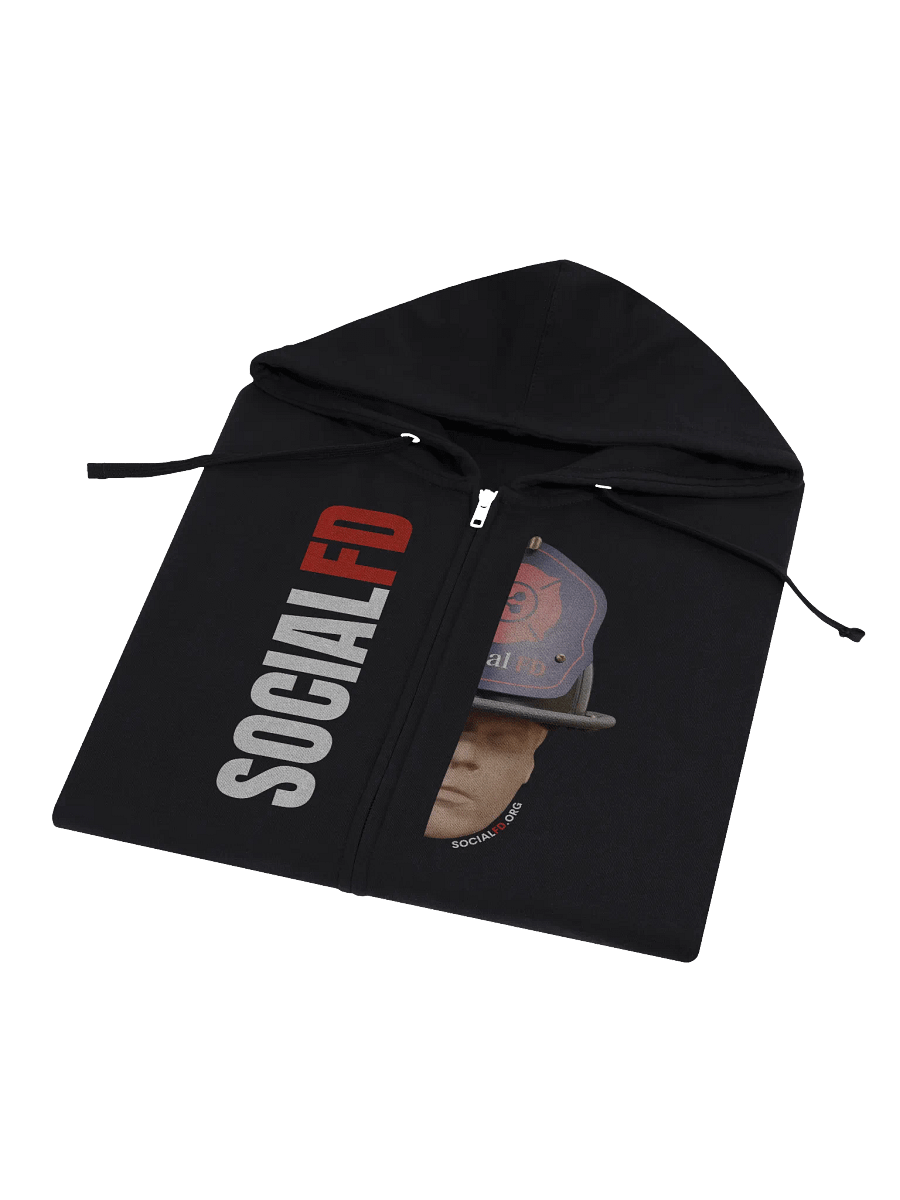 Social FD Urban Vibes Fleece Zip-Up Hoodie product image (4)