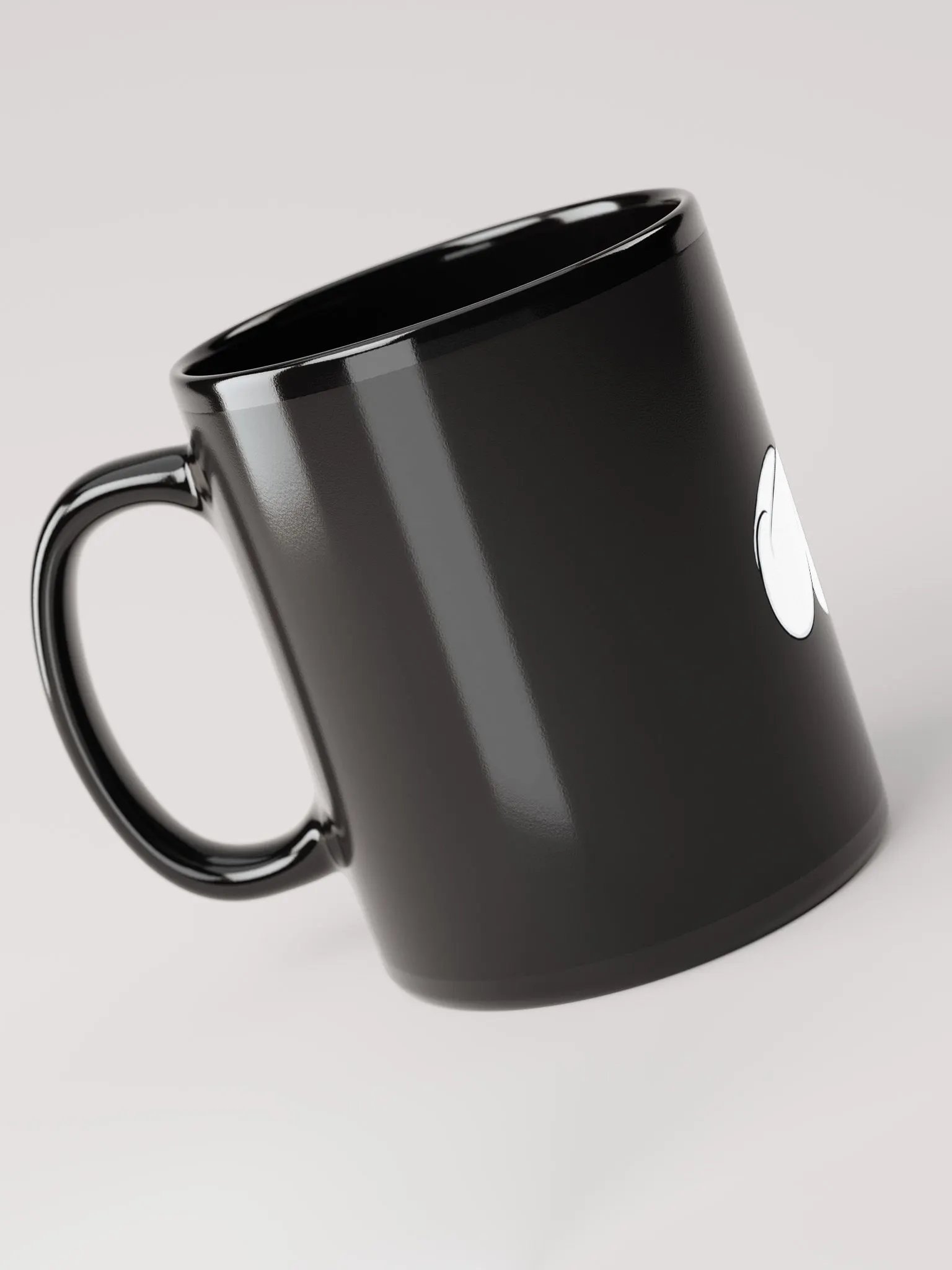 Tasse noir brillante Cloudy product image (6)