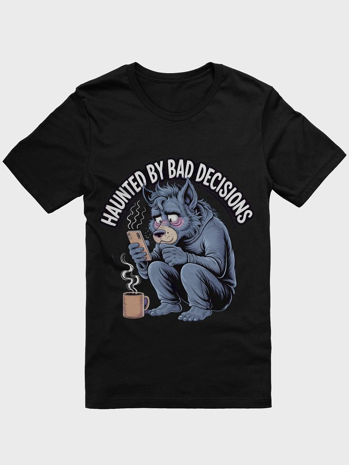 Worried Werewolf Coffee Break T-Shirt product image (6)
