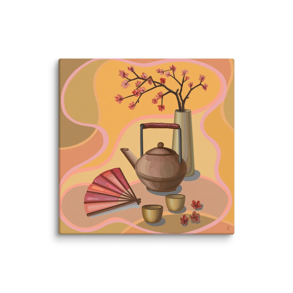 Blossom Serenity Canvas Collection - Coffee Shop No. 10 product image (1)