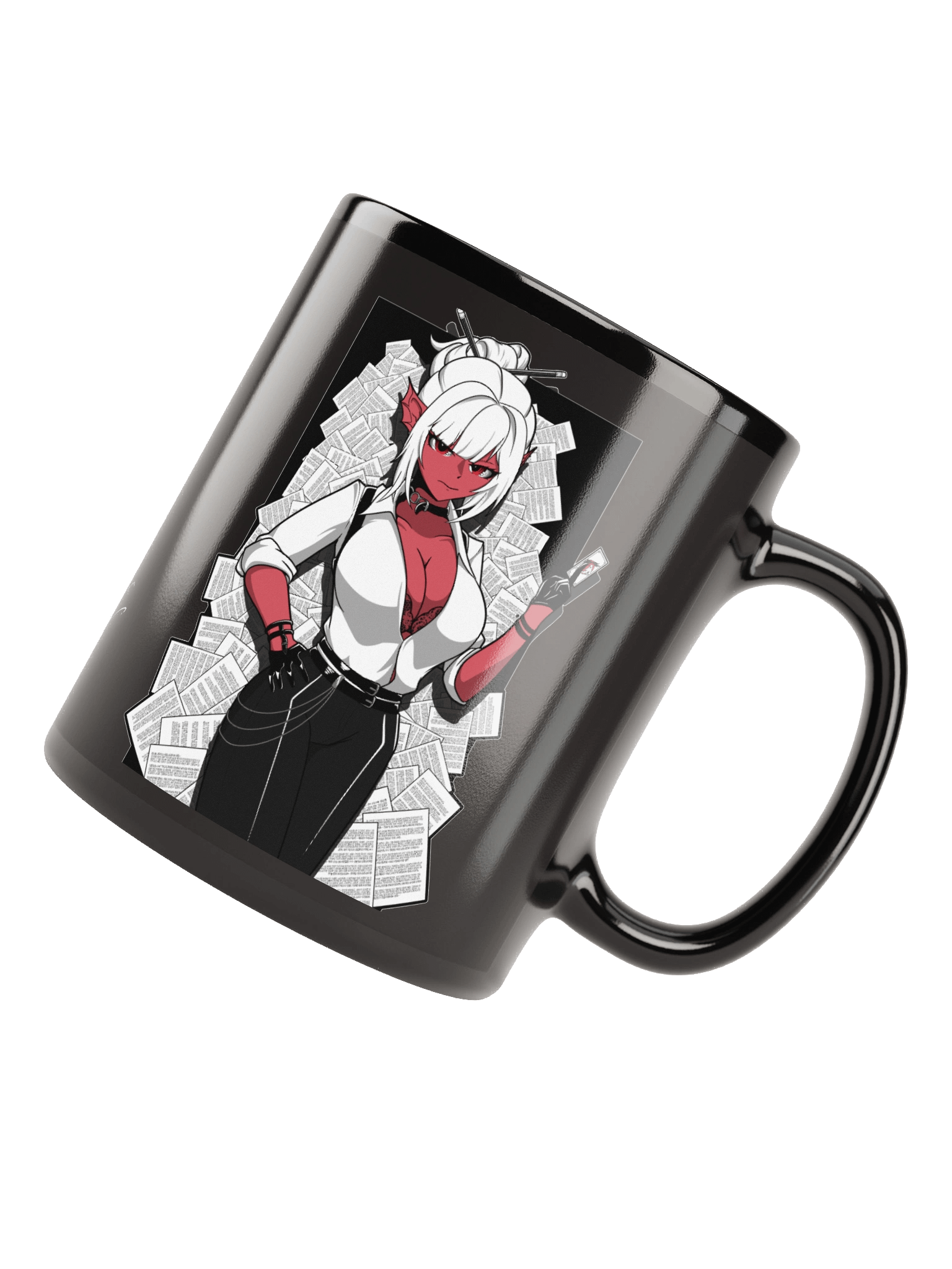 Murders & Executions Waifu Mug (Black) product image (4)