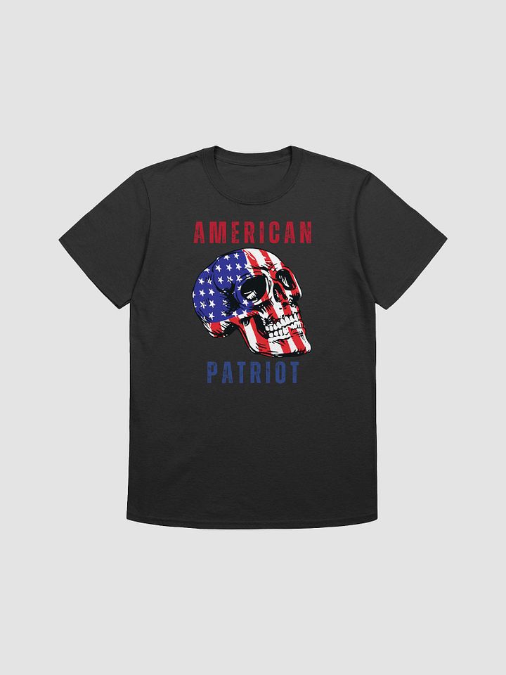 American Patriot Skull Unisex T-Shirt product image (3)