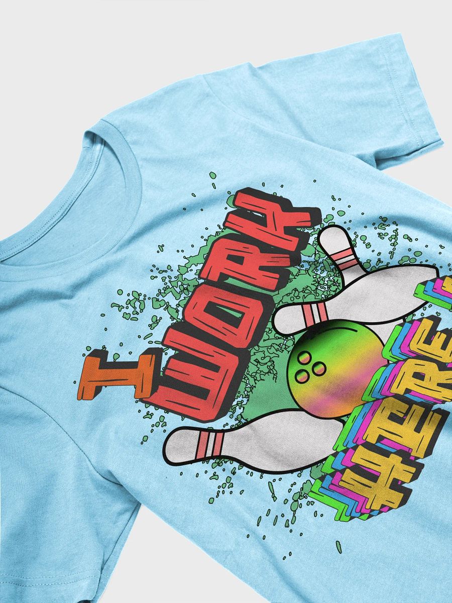 I Work Here Bowling Strike Zone Statement Tee product image (20)