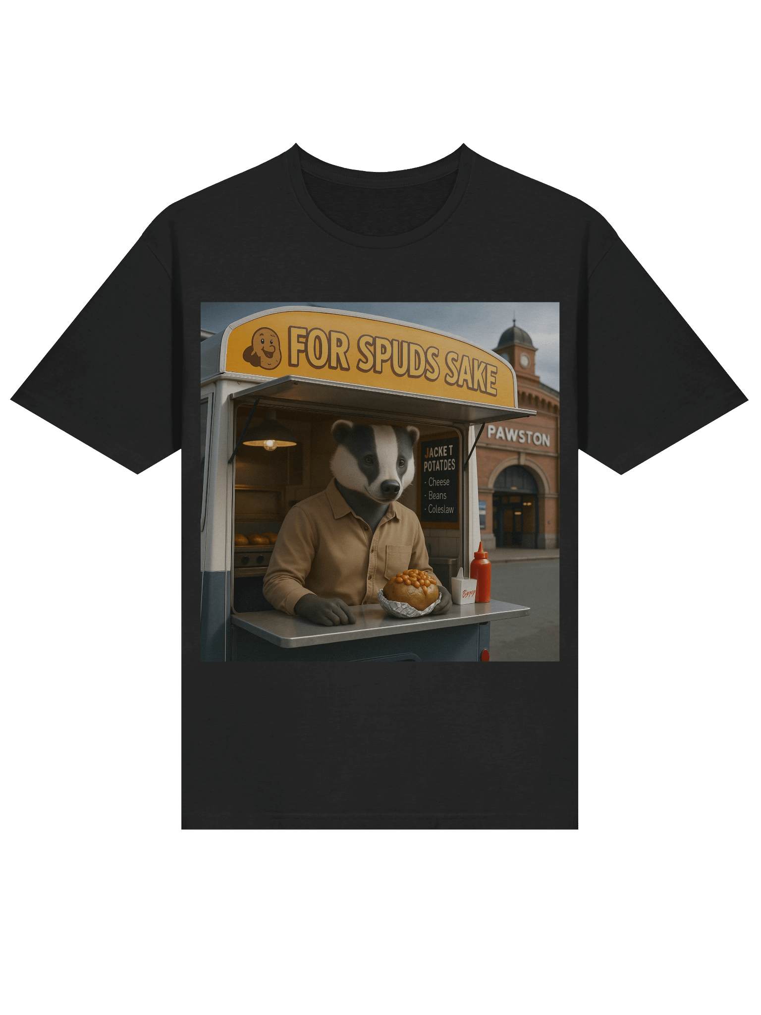 For Spuds Sake Badger T-Shirt product image (23)