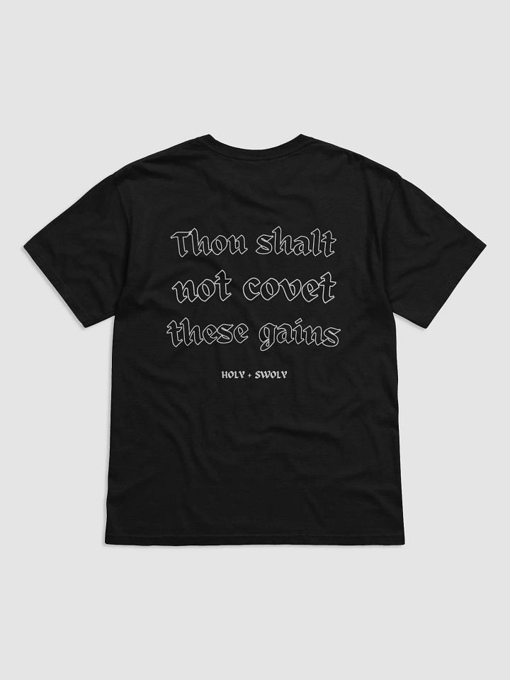 Thou Shall Not Covet (Gains 4 Jesus) | White Text product image (1)