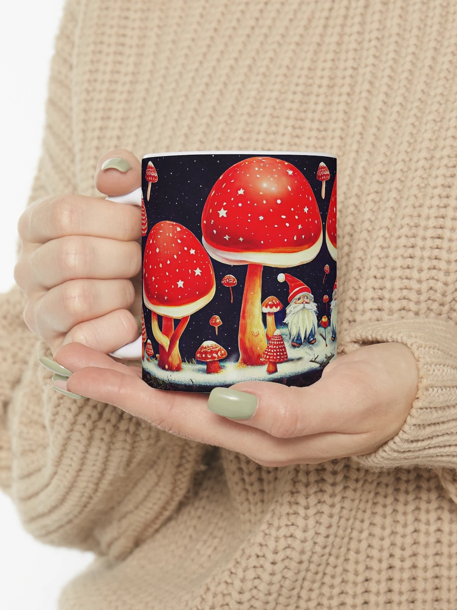 Magical Christmas Toadstool Gnome Mug product image (2)