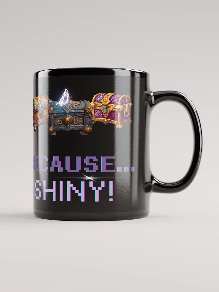 Shiny Goblin Loot Black Mug product image (1)