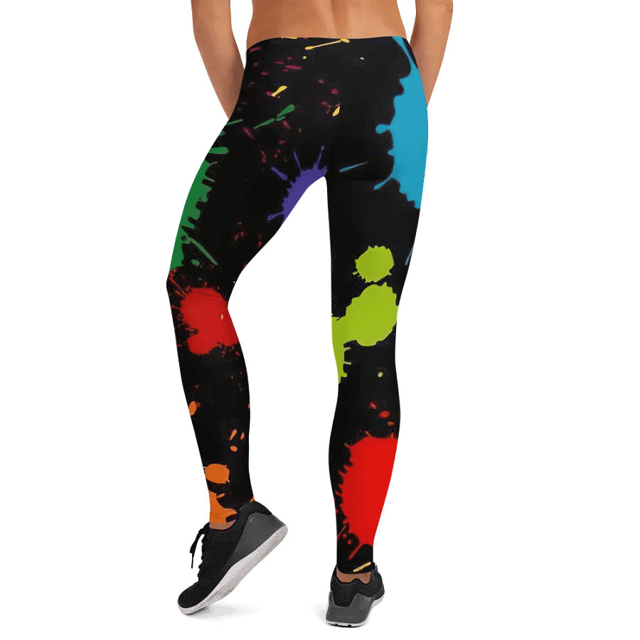 Leggings – Colorful Wallpaper Print for Vibrant & Eye-Catching Style product image (12)