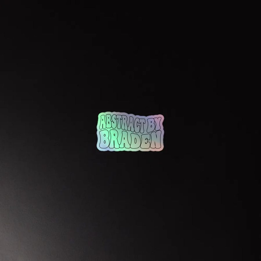 Abstract Sticker product image (4)