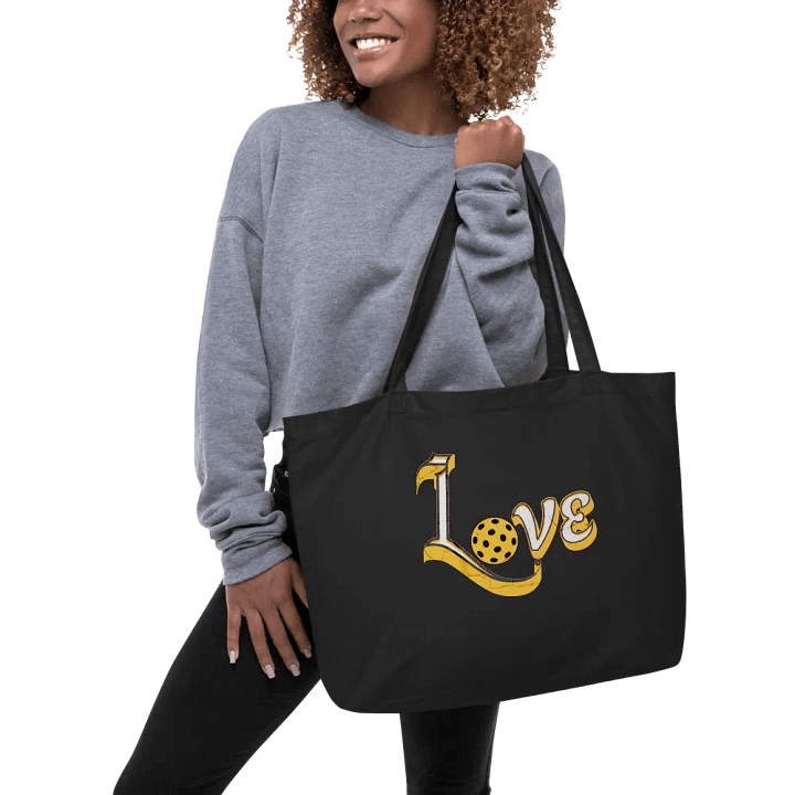 Love Pickleball Organic Tote product image (2)