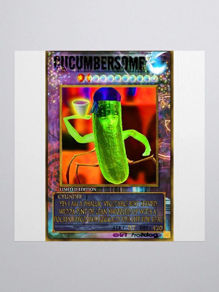Cucumbersome Sticker product image (2)
