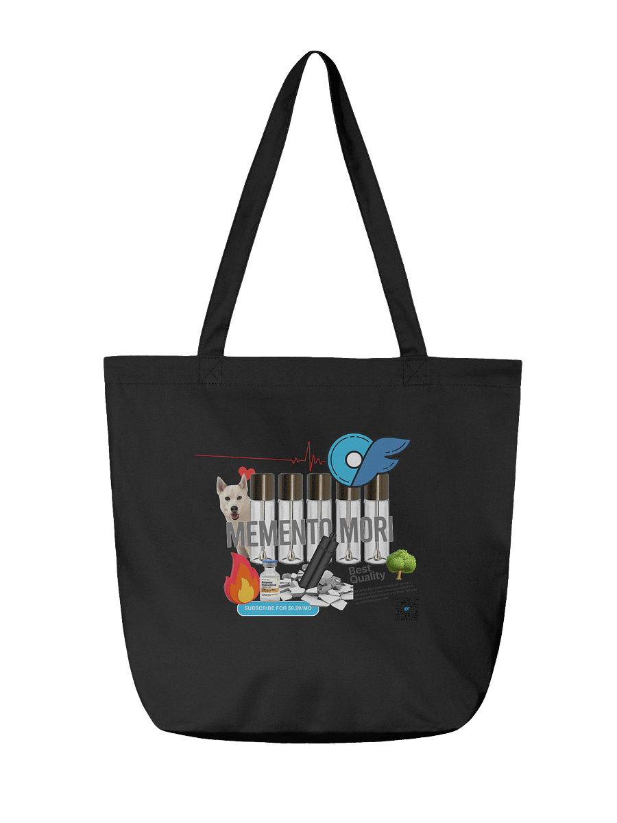 The @nathyn.trees Econscious Eco-Friendly Tote Bag in Black product image (2)