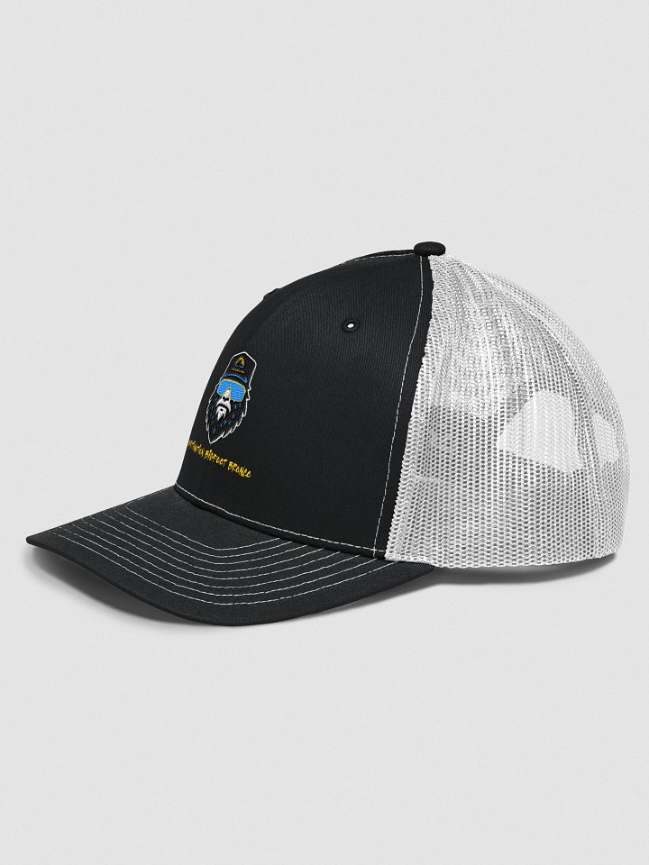 Bigfoot Original Two-Tone Black/White Trucker Cap product image (2)