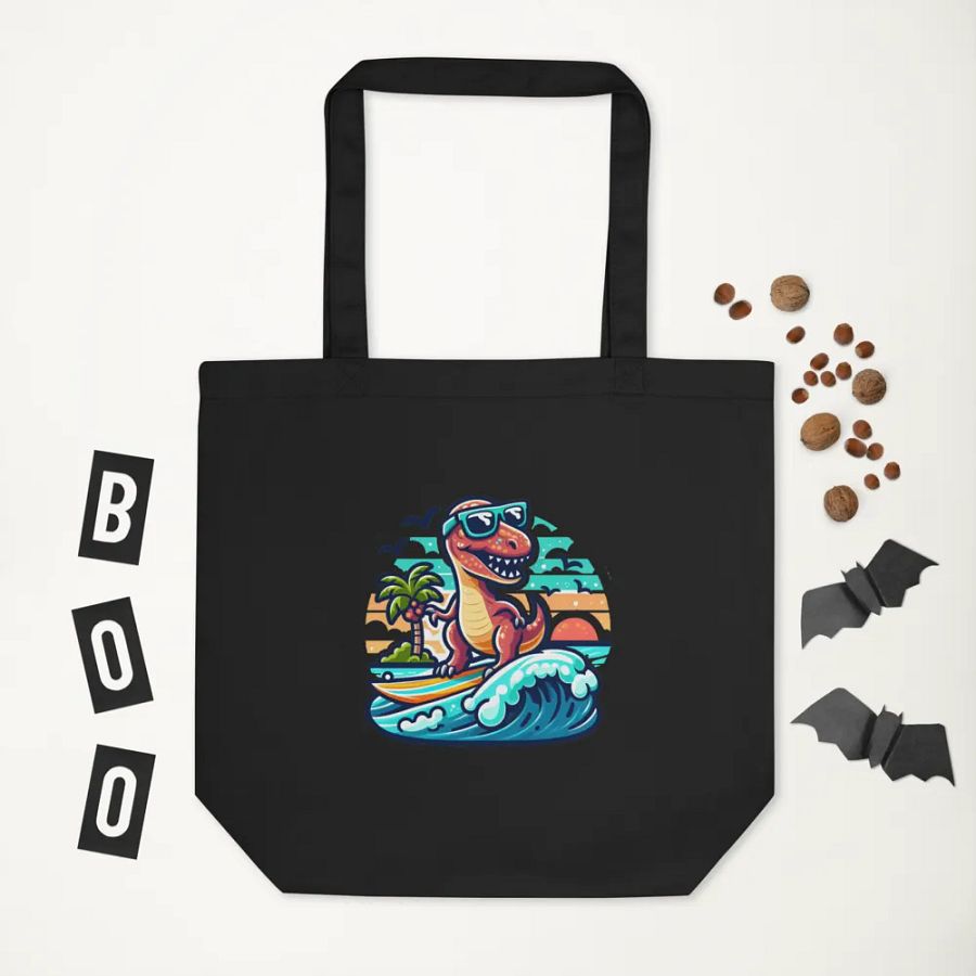 Dino T-Rex Surfing Dude Bag product image (3)
