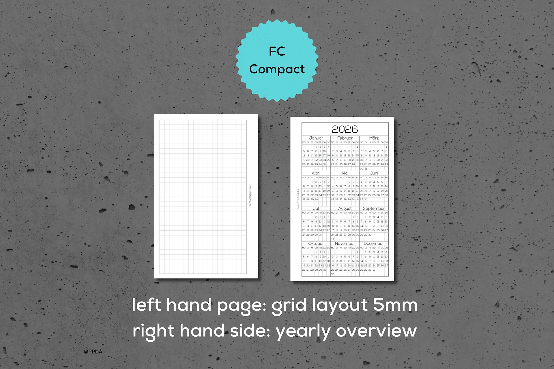 year at a glance - FC Compact - 2026-27-28 product image (5)