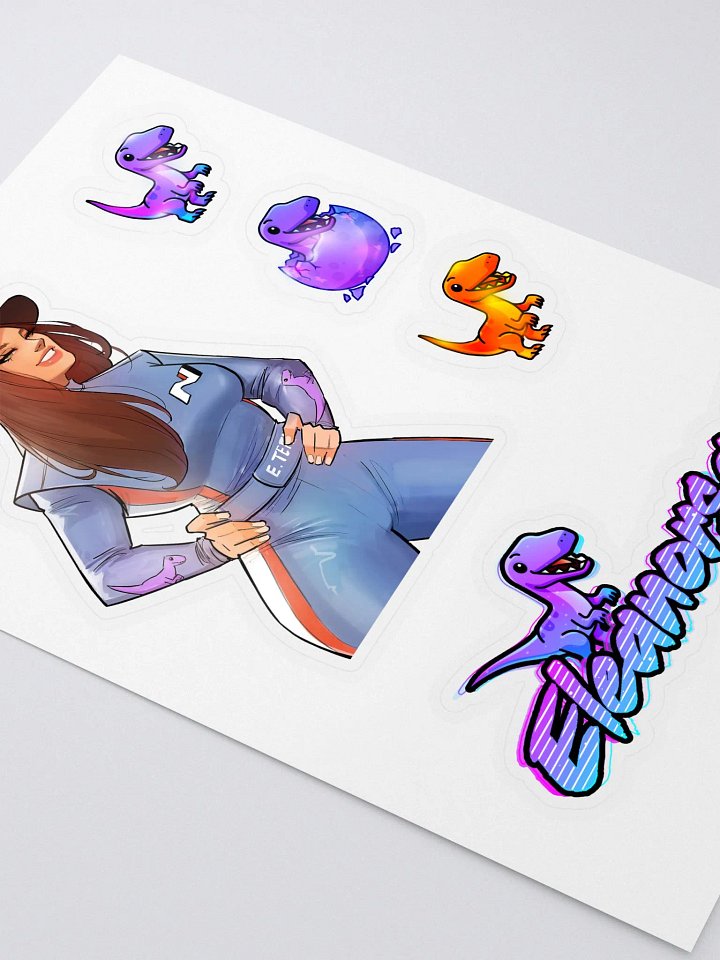 Eleanorsaur Sticker Sheet product image (2)
