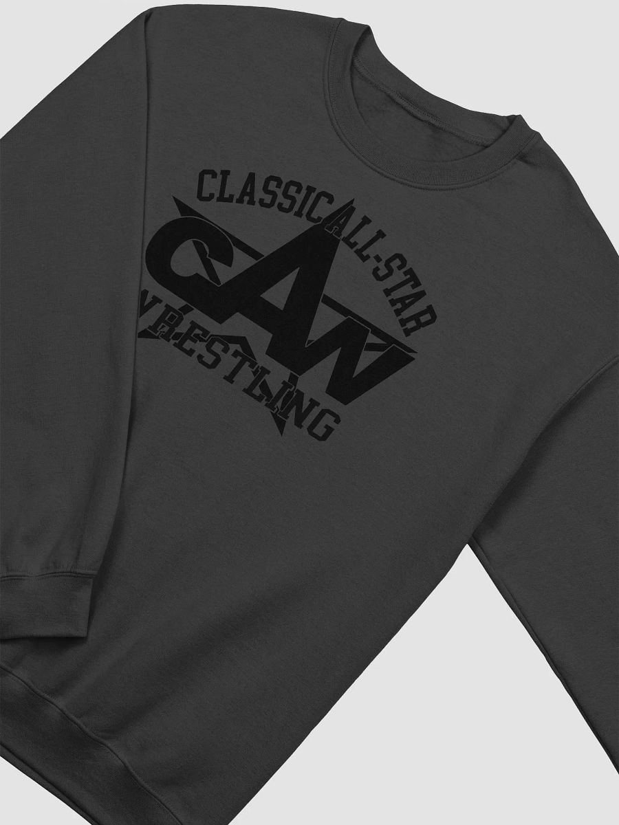 Classic All-Star Wrestling (Blackout) Crewneck product image (2)
