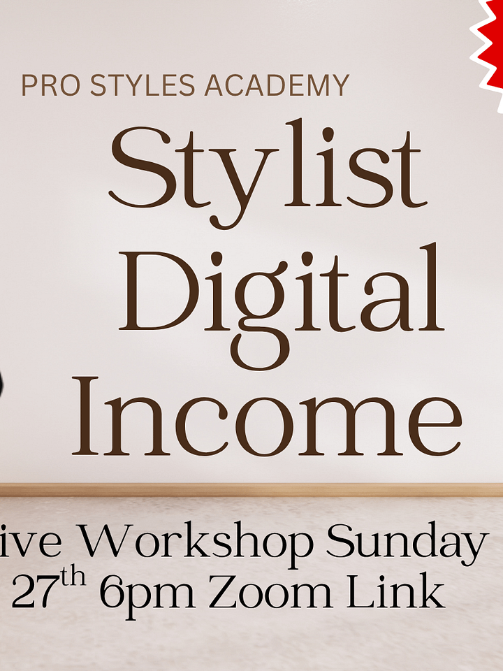 Stylist Digital Income Workshop product image (1)