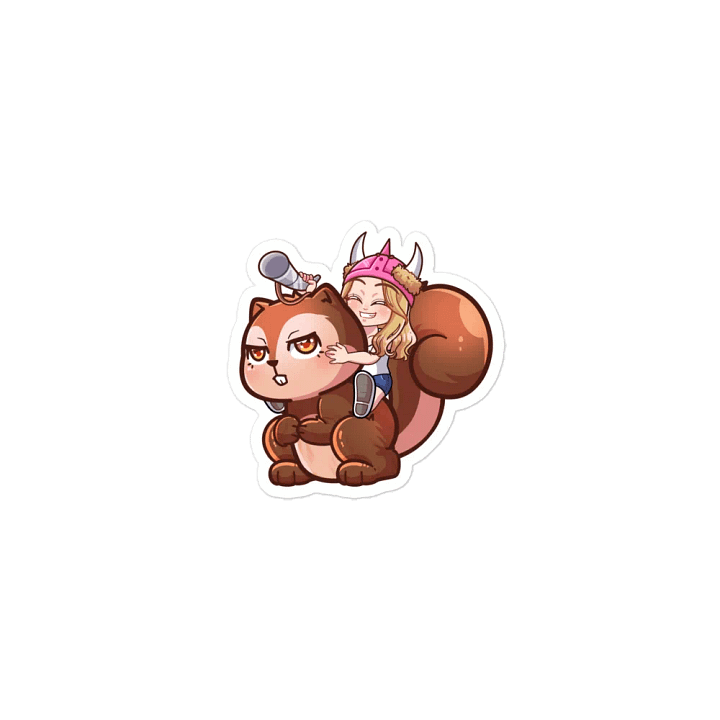 Squirrel Squad Leader Die-Cut Magnets product image (1)
