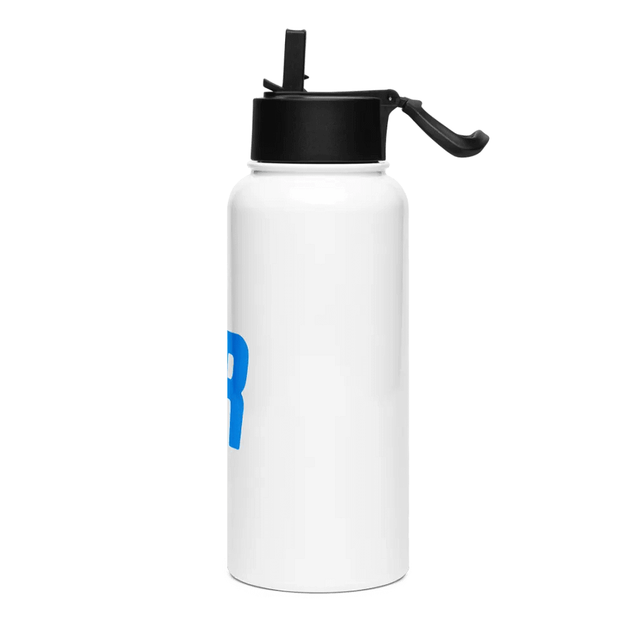 Justin Reacts - Stainless Steel Water Bottle with a Straw Lid product image (3)