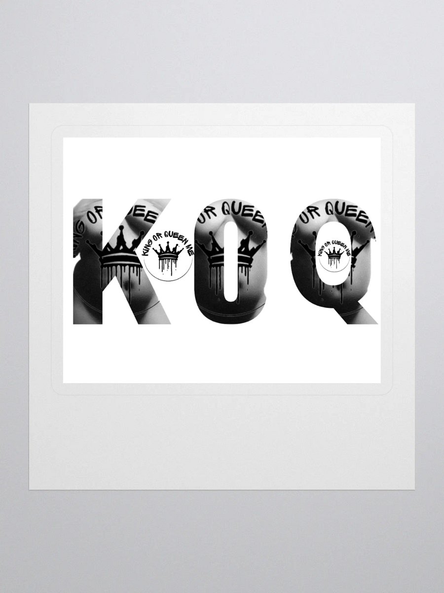 Royal Drip Kiss Cut Stickers product image (1)