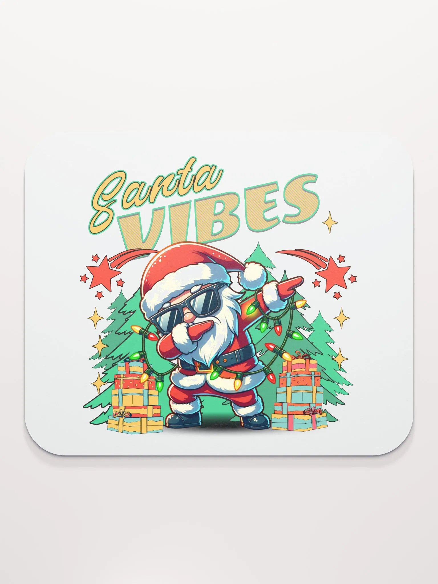 Santa Vibes Dabbing Mouse Pad product image (2)
