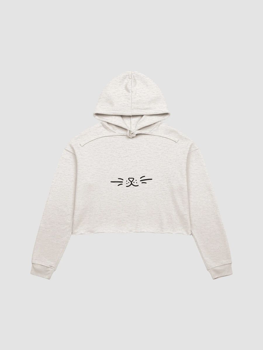 Cat Whiskers Art Crop Hoodie product image (1)