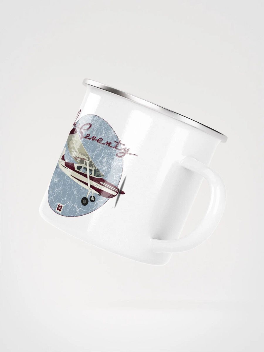 One Seventy Enamel Vintage-Look Travel Mug product image (3)