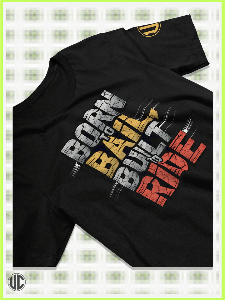 Born to Bail – Urban Skater Graphic T-Shirt product image (2)