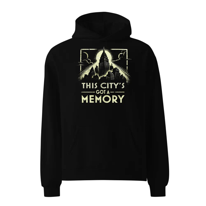 "This City's Got A Memory" Oversized Hoodie product image (1)
