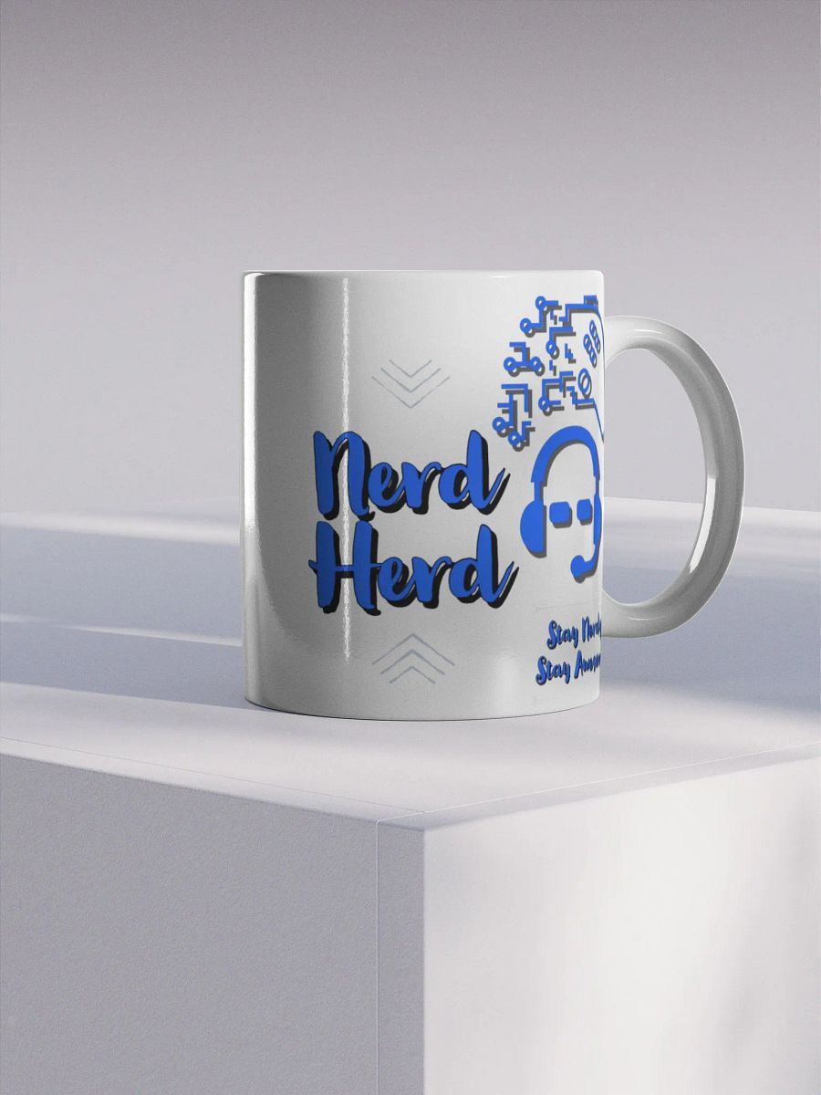 Nerd Herd Glossy Mug (Clear) product image (4)