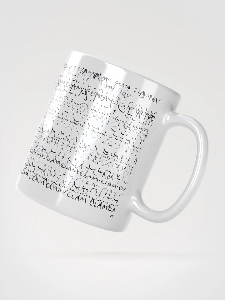 Clam White Glossy Mug product image (2)