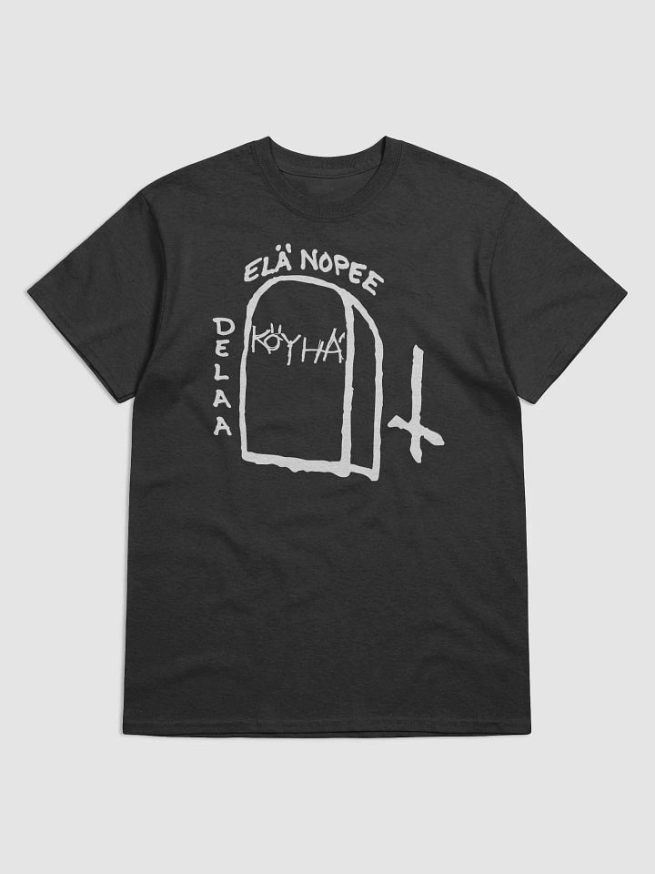 ELÄ NOPEE MUSTA T-PAITA product image (1)