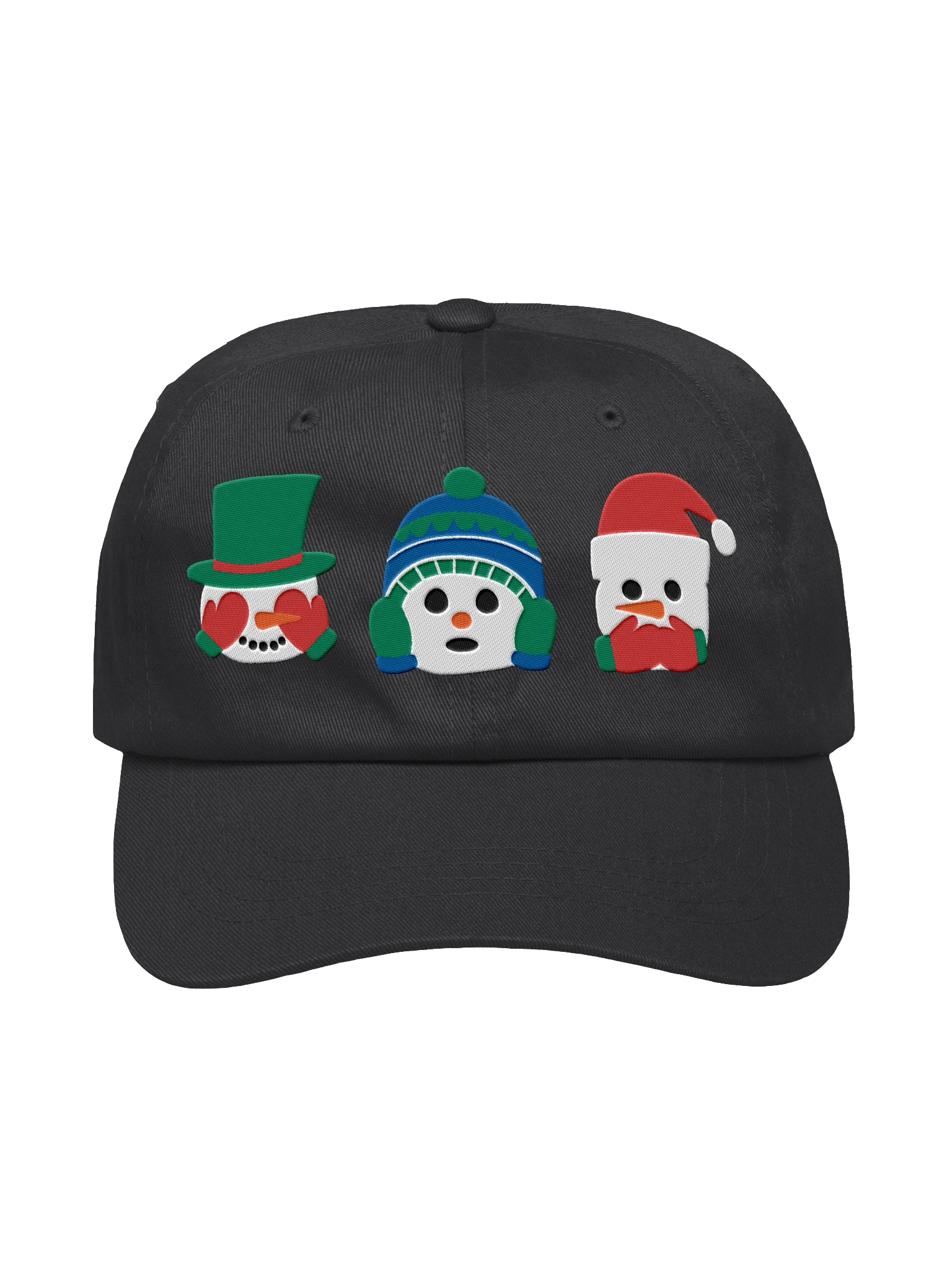 SEE NO, HEAR NO, SPEAK NO SANTA - EMBROIDERED HAT product image (5)