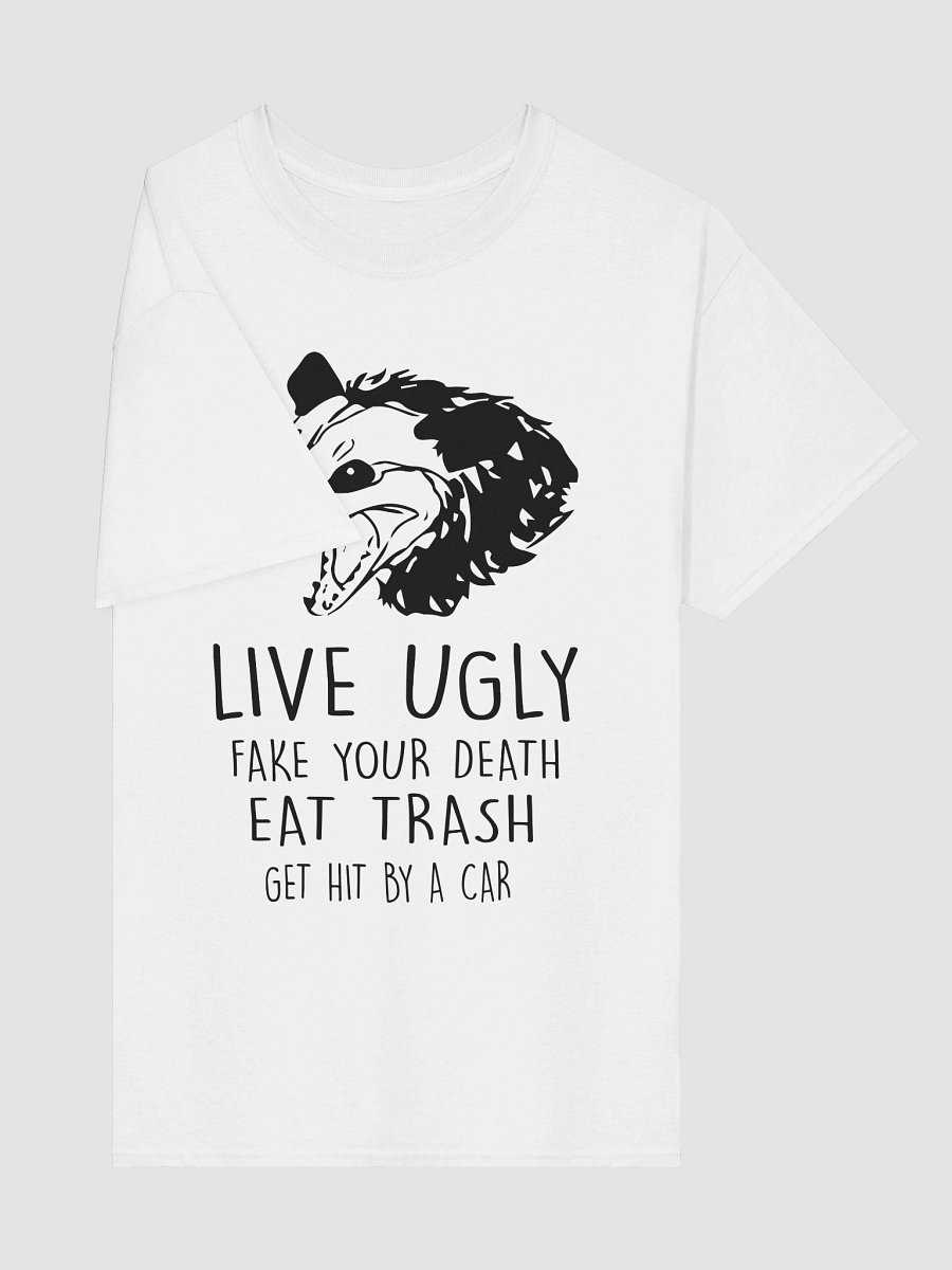 Live ugly eat trash product image (6)