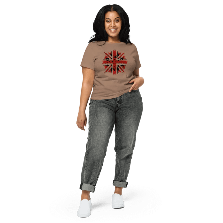 Womens Punk Union Jack Short Tee product image (5)