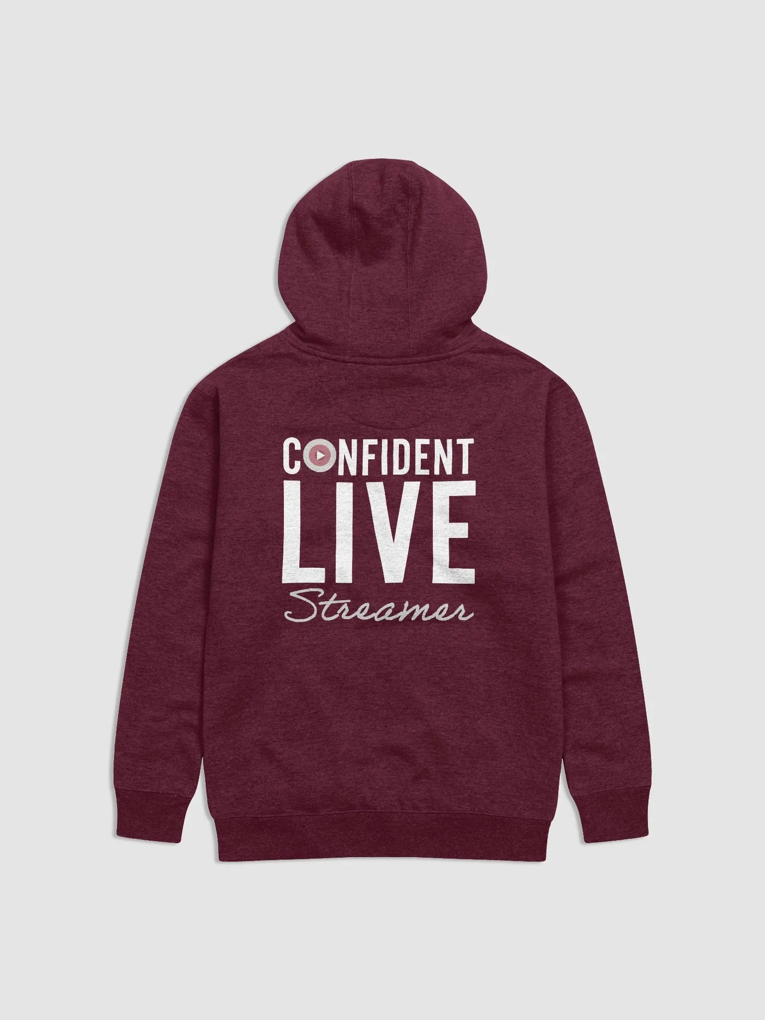 Confident Live Streamer Hoodie (Mauve) product image (2)