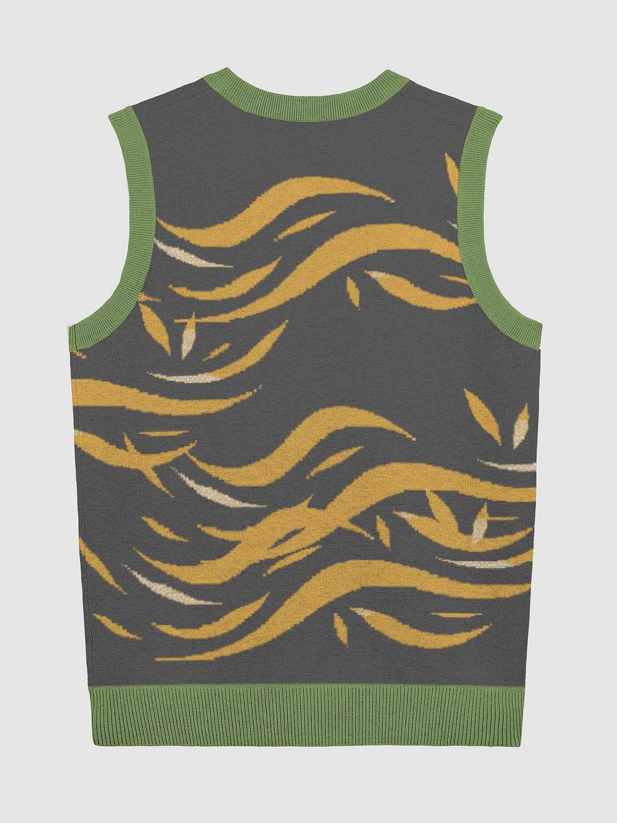 Sunset Serenade Knitted V-Neck Vest product image (8)
