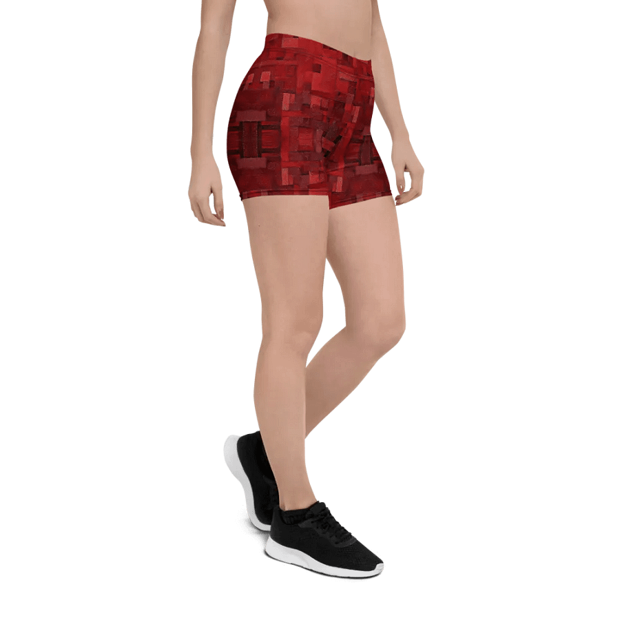 Red Passion Dream All-Over Print Shorts product image (7)
