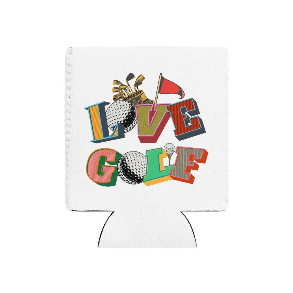 Love Golf Block Letter Swing in Style Can Cooler product image (1)