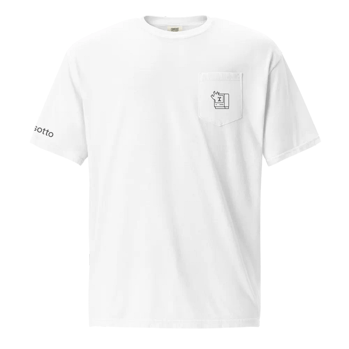 Sad Mac Risotto Pocket T-Shirt - White Comfort Colors product image (1)
