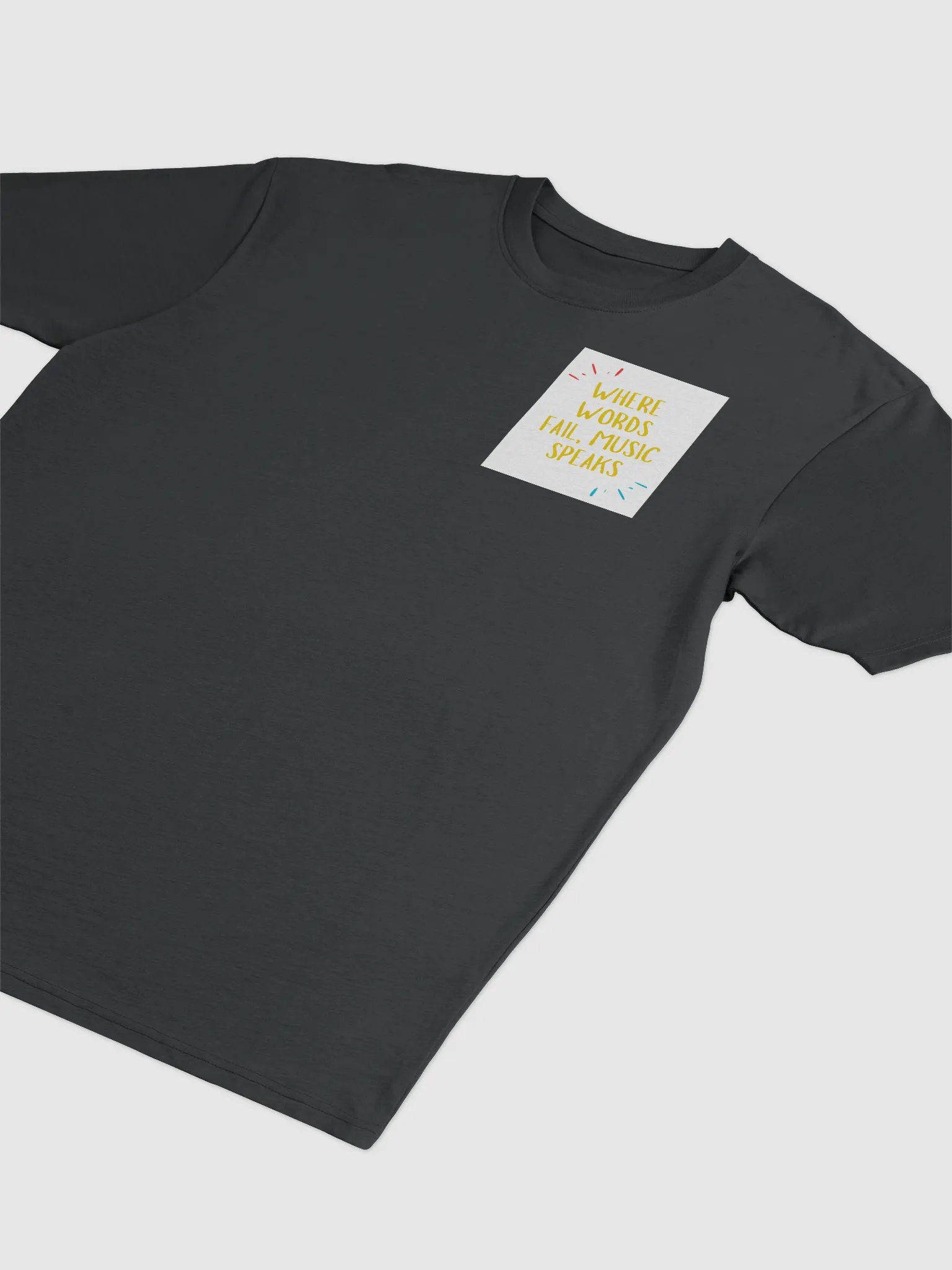 Music Speaks Premium Tee product image (10)